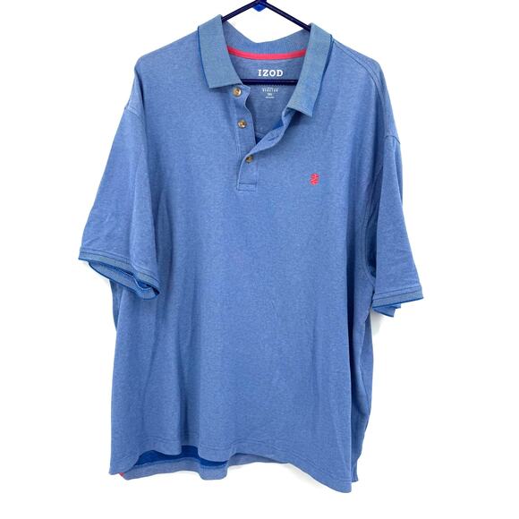 Izod Other - Izod Advantage Performance Size 3XL Natural Stretch Short Sleeve Polo Top Shirt